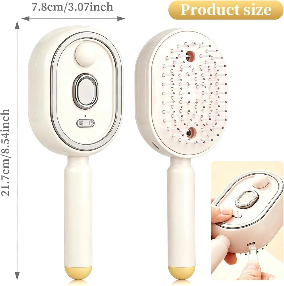 Electric Spray Retractable Air Cushion Comb