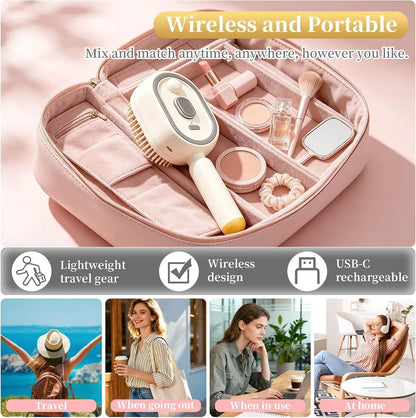 Electric Spray Retractable Air Cushion Comb